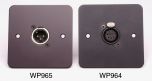Tecpro WP964 Wallplate Dual Circuit XLR 5 Pin Female