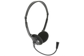 av:link MH30 Multimedia Headset with Boom Microphone - 100.056UK