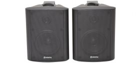 Adastra BC4-B BC4B 4inch Stereo Speakers Black Pair - 100.902UK