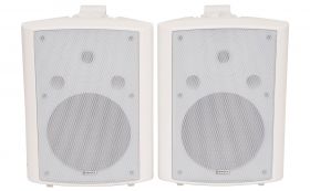 Adastra BC8-W BC8W 8inch Stereo Speakers White Pair - 100.910UK