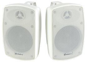 Adastra BH4-W BH4 Speakers Indoor/Outdoor pair white - 100.918UK