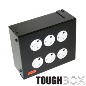 Doughty T78235 Tough Box With 6 X 15A Sockets Fitted
