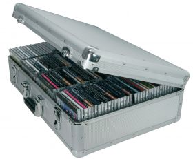 Citronic CDA:120 Aluminium CD flight case, 120 CDs. - 127.066UK