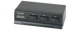 av:link AD-AUD31 Stereo CD/AUX switch, 3-way - 128.234UK
