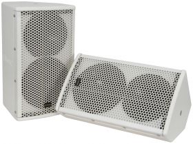 Citronic CX-8088W CX-8088 speakers 8" 100W pair - white - 170.354UK
