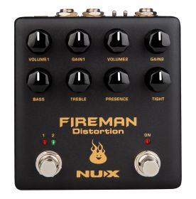 Nux Fireman Dual Distortion Pedal - 173.373UK