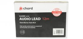 Citronic 2R-2R1200 Classic Audio Lead 2 RCA Plugs - 2 RCA Plugs 12.0m - 190.056UK