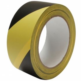 Hazard Tape - Black/Yellow 50mm x 33M