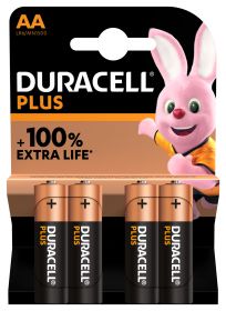 Duracell AA Duracell Plus power - 4 Pack 656.940UK