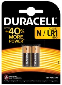 Duracell Duracell Battery LR1 2 Pack 656.987UK
