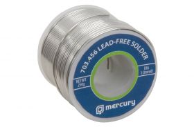 Mercury Lead-free solder, 1.0mmØ, 250g, 37.5m reel - 703.456UK