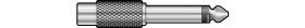 QTX Adaptor 6.3mm Mono Jack Plug - RCA Socket - 757.141UK