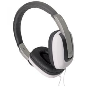 SoundLAB Digital Stereo Fashion Headphones With Luxury Padded Headband Colour White/Black