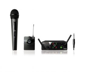 AKG WMS40 Mini 2 Mix DUAL Instrument/ Vocal Wireless ISM2/3 Freq