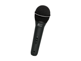 Discontinued Australian Monitor AM Vocal Microphone Dynamic Supercardioid vocal microphone with on/off switch.