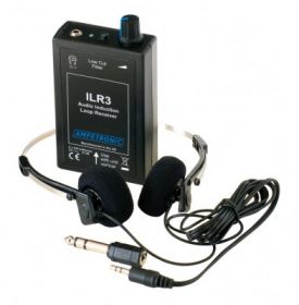 Ampetronic ILR3 Induction Loop Receiver with Headset