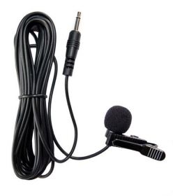 Ampetronic EM-1.2 - Microphone, Tieclip style  