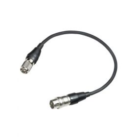 Audio Technica XLRcH XLRF cable to cH-style lock-down 4-pin connector