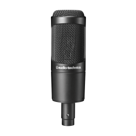 Audio Technica AT2035-Studio AT2035 Microphone with ATH-M40x Headphones and Audient iD4 Audio Interface