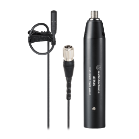 Audio Technica Cardioid Condenser Lavalier Microphone Black