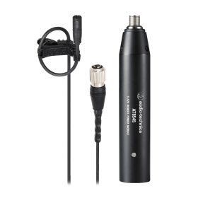 Audio Technica Omni Condenser Lavalier Microphone Black