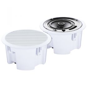Eagle 100V Line / 8ohm Round 2 way Ceiling Speaker With Moisture Resistant Cone Size 5.25 inch (B306)