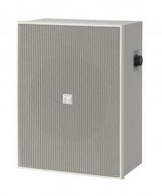 TOA BS-678T Wall Mount Speaker, 6W (100v), Volume Control, Off-White