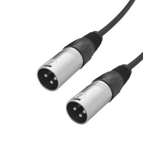 W Audio 0.25m XLR Male - XLR Male Cable