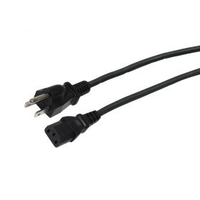 LEDJ 1.5m USA Grounded Plug - IEC Cable