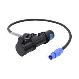 PCE 2.5mm T Connect to PowerCON Lead, 1m