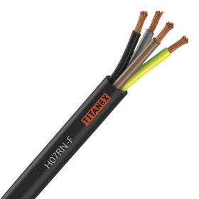 Titanex H07-RNF 1.5mm 4 Core Rubber Cable 500m