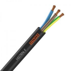 Titanex H07-RNF 6mm 3 Core Rubber Cable 100m