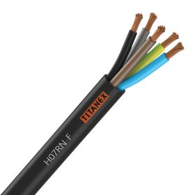 Titanex H07-RNF 4mm 5 Core Rubber Cable 50m