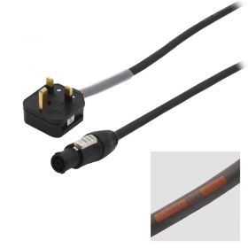 Elumen8 1m 13A Plug to Neutrik PowerCON TRUE1 Cable