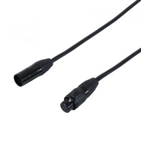 LEDJ 1m Seetronic IP 5-Pin Male XLR - 5-Pin Female XLR DMX Cable