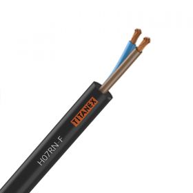 Titanex H07-RNF 1.5mm 2 Core Rubber Cable 100m