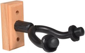 Chord Guitar Wall Bracket with Wooden Base