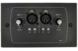 Cloud M1B Black Active Microphone Input Plate for Facility Ports