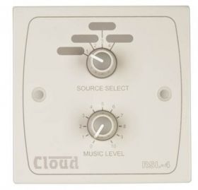 Cloud RSL4W Remote Source & Level Control Plate for MA60 White