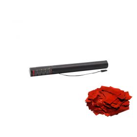 Equinox Electric Confetti Cannon 50cm Red Metallic