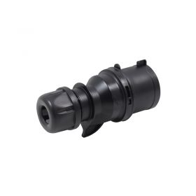 PCE 32A 415V 3P+N+E Black Plug (025-6xs)