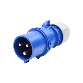 PCE 32a 230v 2Pole+E, Male Line Plug