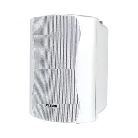 Clever Acoustics WPS 25T White 100V Weatherproof Speakers (Pair)