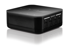CYP AU-D41 Optical Toslink Audio 4 x 1 Switcher with IR Remote