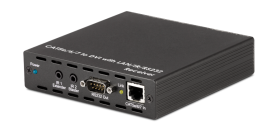 CYP PU-DVI1109RX 100m DVI + Analogue Audio HDBaseT Receiver 5Play - PoE 2x LAN RS-232