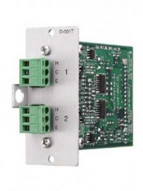 TOA D-001T M-9000 Series Dual Mic/Line Input Module with DSP