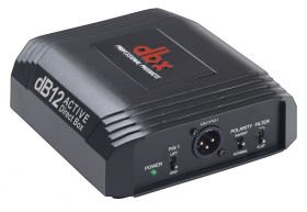 DBX DB12 Active DI box, Specification as DB10 with phantom power
