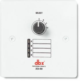 DBX ZC-3  - Wall-Mounted Zone Controller