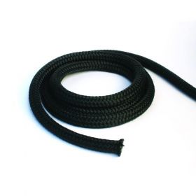 Doughty T63780 - Black 8mm Hauling Line, Pre Stretched, 100m Reel