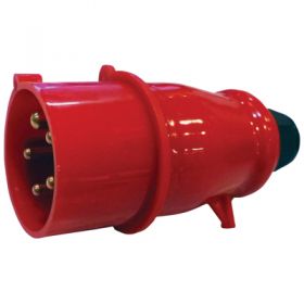 Eagle  400 V Red 16 A 5 Contact High Current In-line Plug  (E302AV)